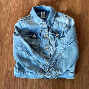 Light Blue Toddler Denim Jacket Size US 4/5